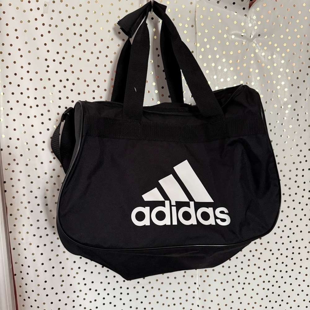 Adidas Black and White Sports Bag - Picture 2 of 7